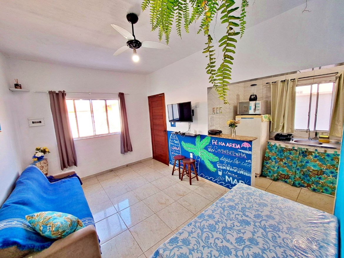 Casa Azul- Seu Refúgio Confortável em Peruíbe